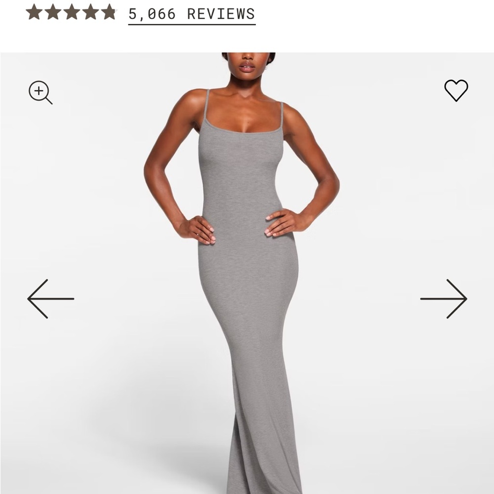 Skims Lounge Maxi Dress